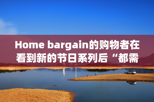 Home bargain的购物者在看到新的节日系列后“都需要”